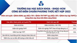 Công Nghệ Y Sinh Đại Học Bách Khoa Điểm Chuẩn